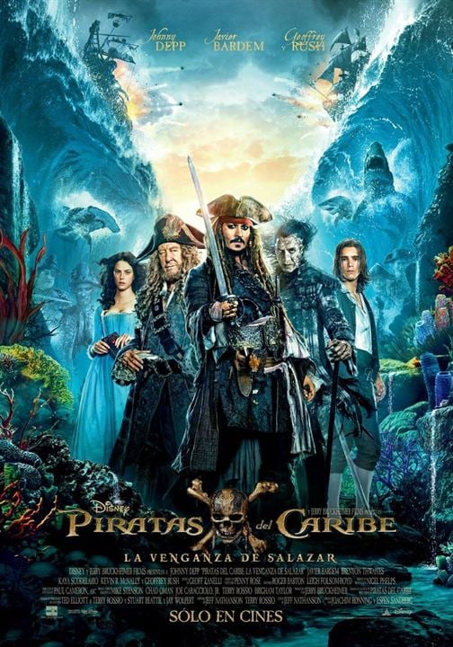 Pirates des Caraïbes : la Vengeance de Salazar : Affiche