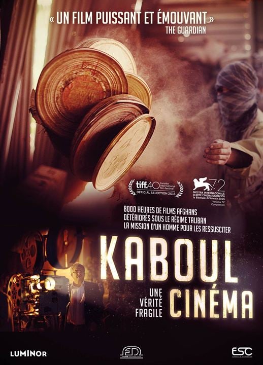 Kaboul Cinéma - Une vérité fragile : Affiche