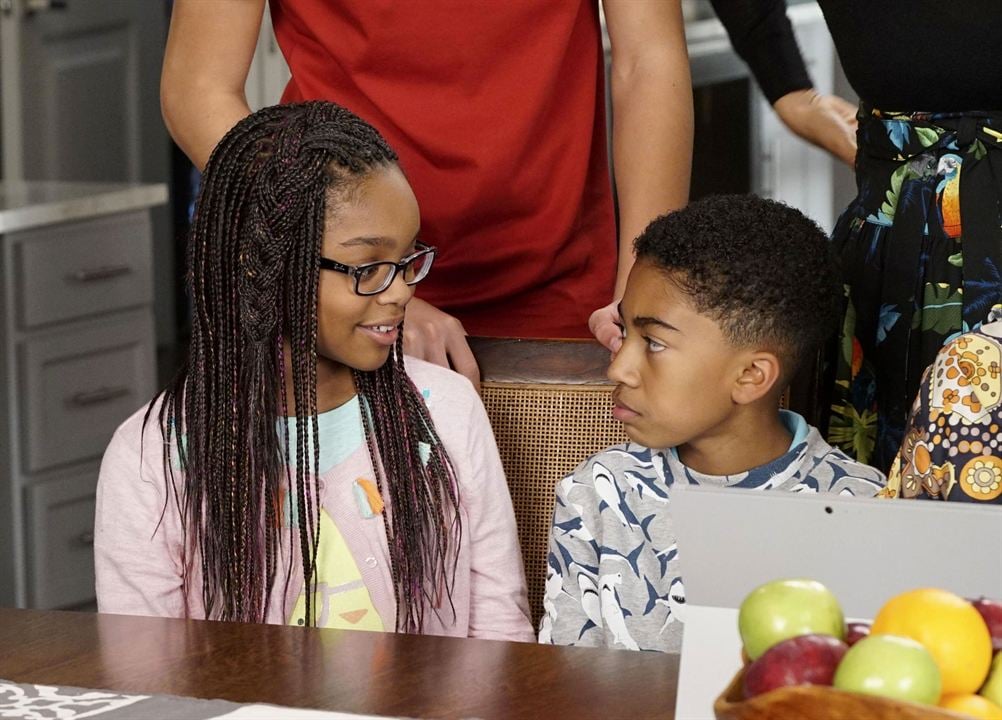 Black-ish : Photo Miles Brown, Marsai Martin