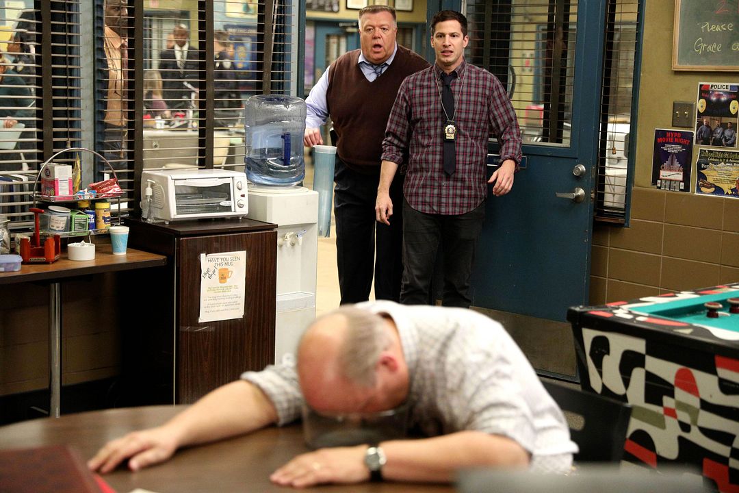 Brooklyn Nine-Nine : Photo Joel McKinnon Miller, Andy Samberg, Dirk Blocker