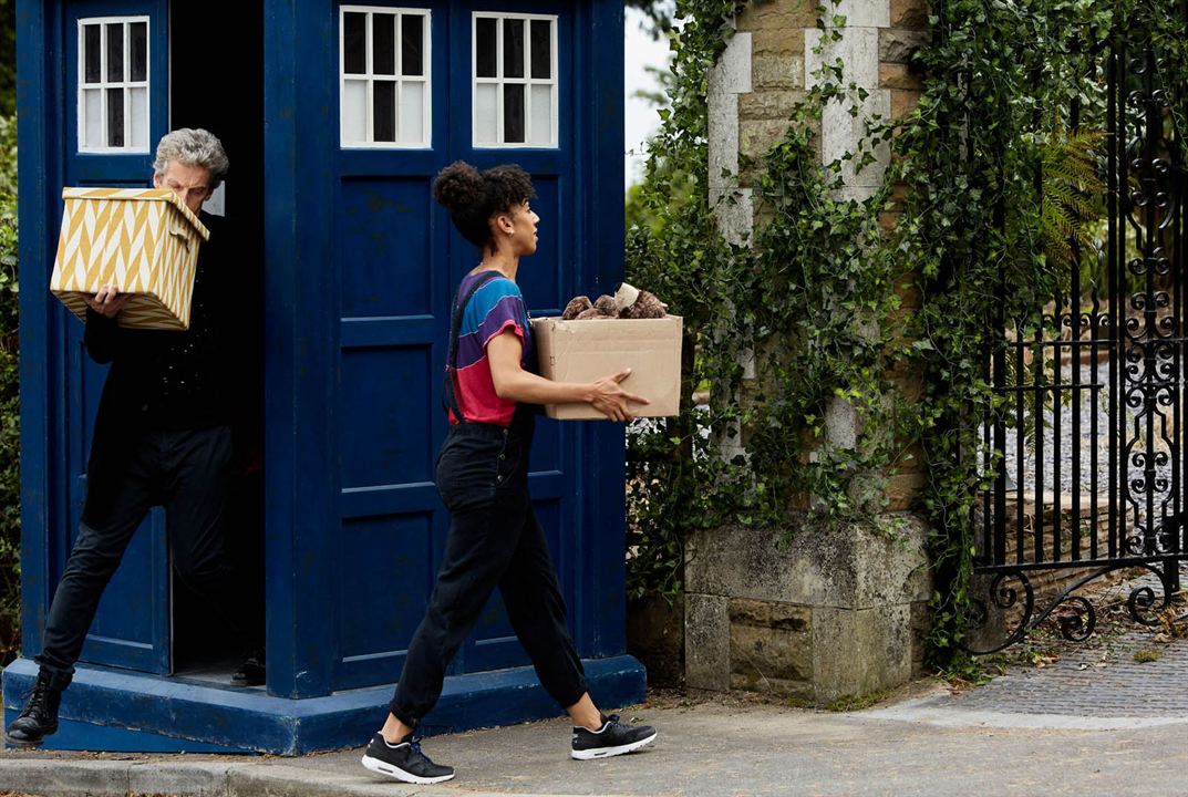 Doctor Who (2005) : Photo Peter Capaldi, Pearl Mackie