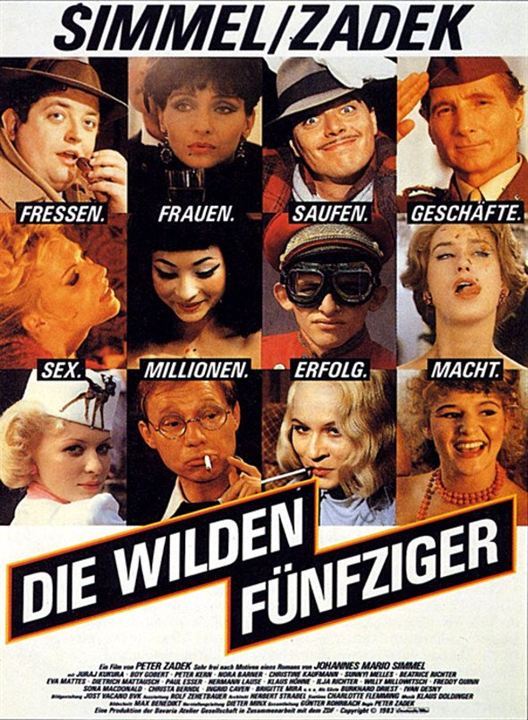 Die wilden Fünfziger : Affiche