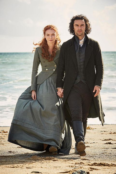 Photo Aidan Turner, Eleanor Tomlinson