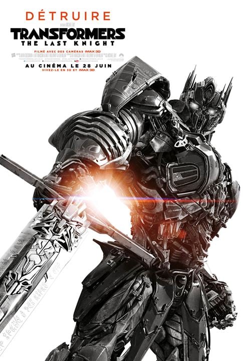 Transformers: The Last Knight : Affiche