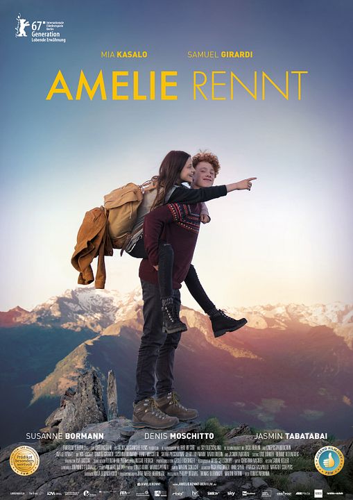 Le Voyage d'Amélie... Amelie rennt : Affiche