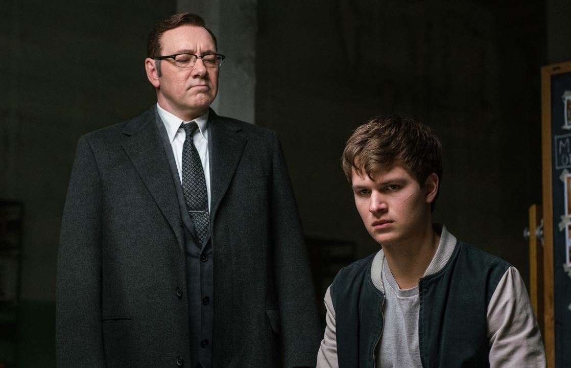 Baby Driver : Photo Kevin Spacey, Ansel Elgort
