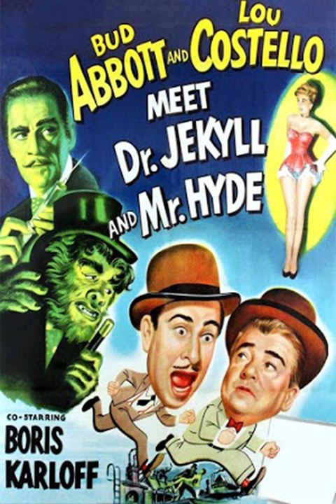 Deux nigauds contre le Docteur Jekyll et M. Hyde : Affiche