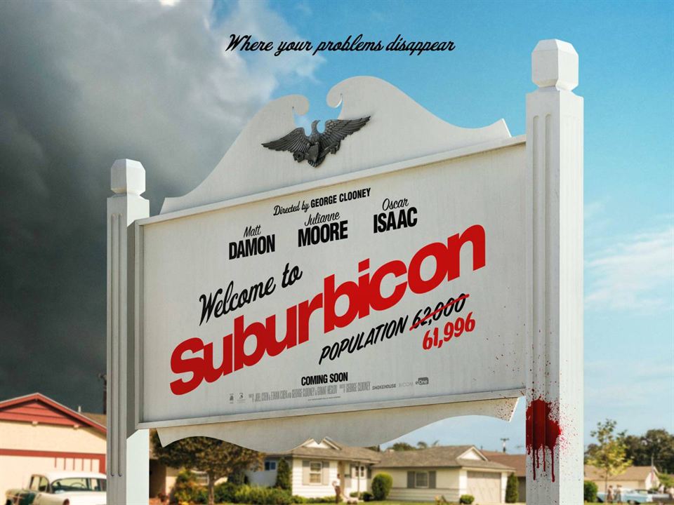 Bienvenue à Suburbicon : Affiche