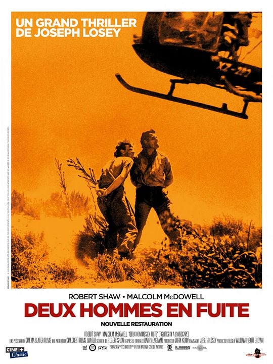 Deux hommes en fuite : Affiche