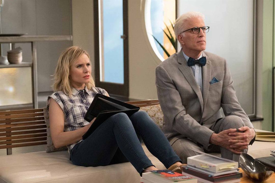 The Good Place : Photo Ted Danson, Kristen Bell