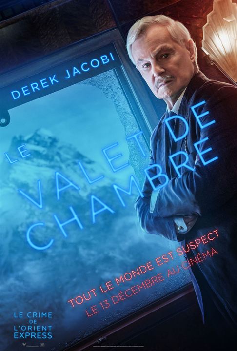 Le Crime de l'Orient-Express : Affiche Derek Jacobi