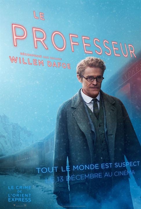 Le Crime de l'Orient-Express : Affiche Willem Dafoe