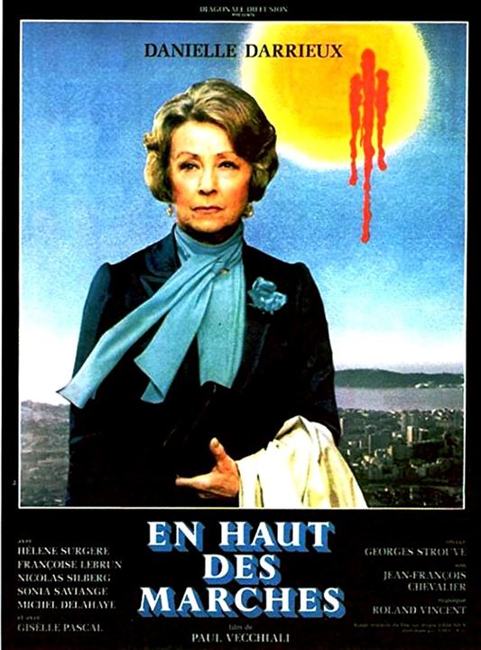 En haut des marches : Affiche