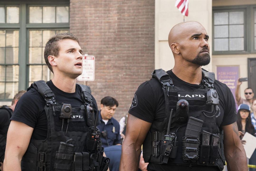 S.W.A.T. (2017) : Photo Shemar Moore, Alex Russell