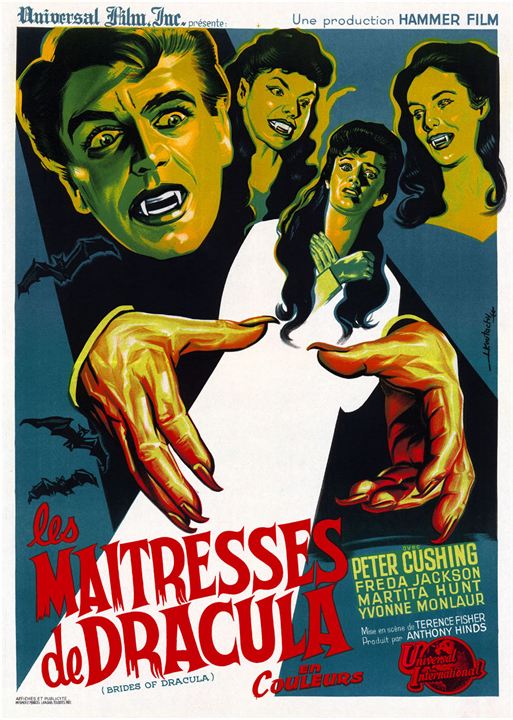 Les Maîtresses de Dracula : Affiche