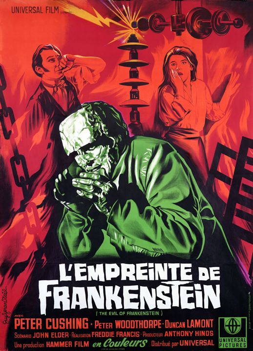 L'Empreinte de Frankenstein : Affiche