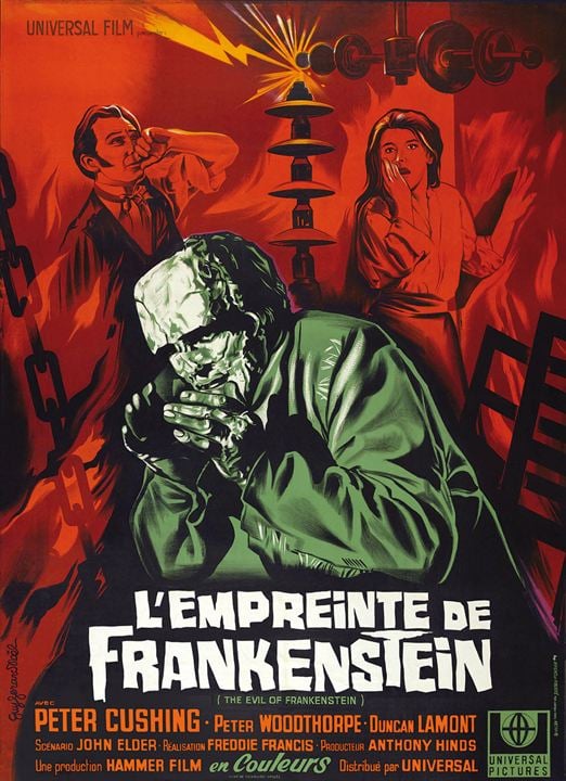 L'Empreinte de Frankenstein : Affiche