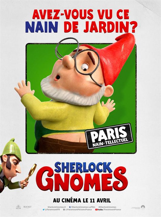 Sherlock Gnomes : Affiche