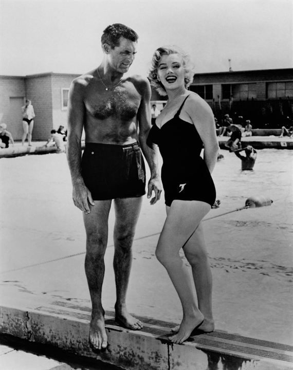 Chérie je me sens rajeunir : Photo Marilyn Monroe, Cary Grant