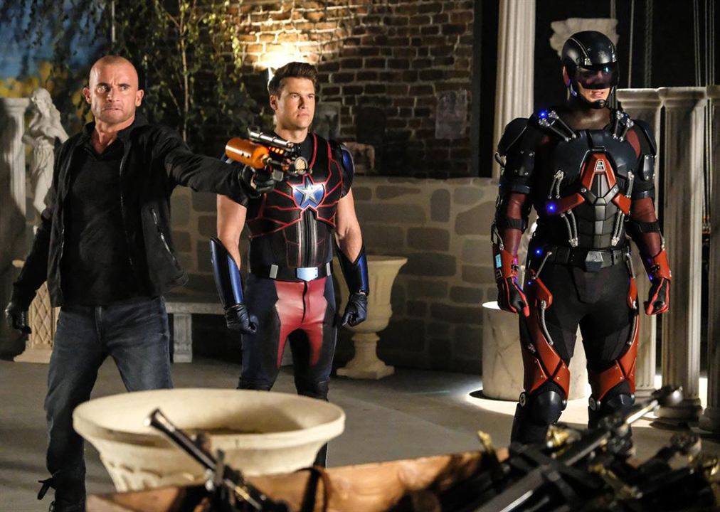 DC's Legends of Tomorrow : Photo Brandon Routh, Nick Zano, Dominic Purcell