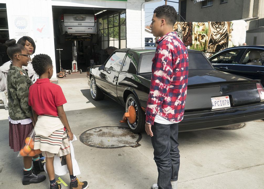 Black-ish : Photo Marsai Martin, Jenifer Lewis, Miles Brown, Marcus Scribner