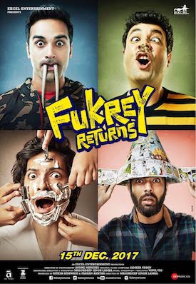 Fukrey Returns : Affiche