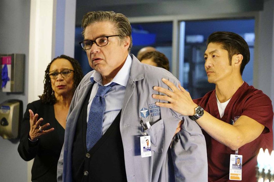 Chicago Med : Photo Oliver Platt, Brian Tee, S. Epatha Merkerson