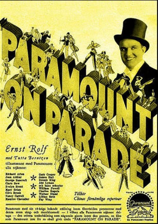 Paramount on Parade : Affiche