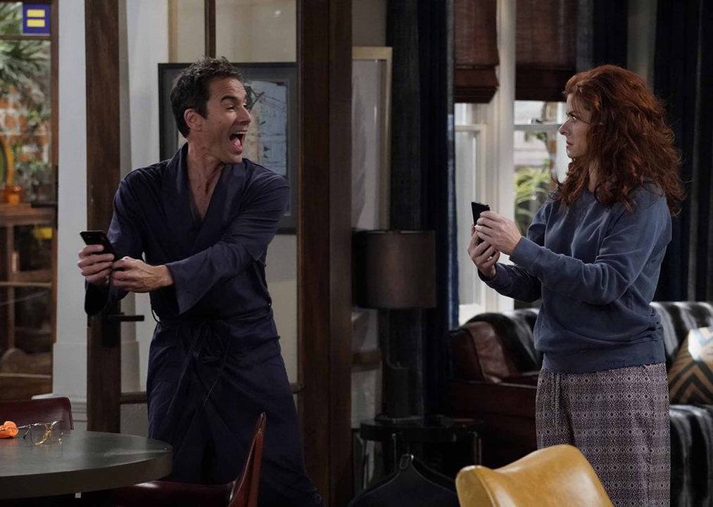 Will & Grace : Photo Debra Messing, Eric McCormack