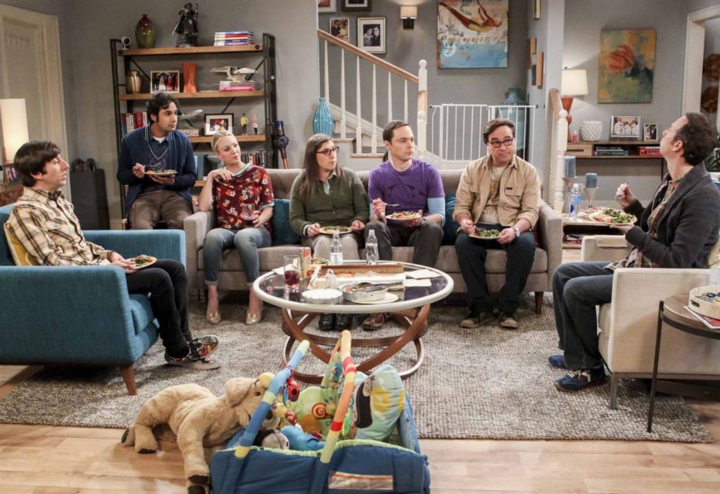 The Big Bang Theory : Photo Johnny Galecki, Simon Helberg, Mayim Bialik, Kaley Cuoco, Jim Parsons, Kunal Nayyar, Kevin Sussman