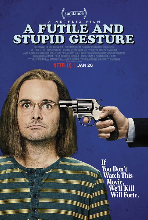 A Futile And Stupid Gesture : Affiche