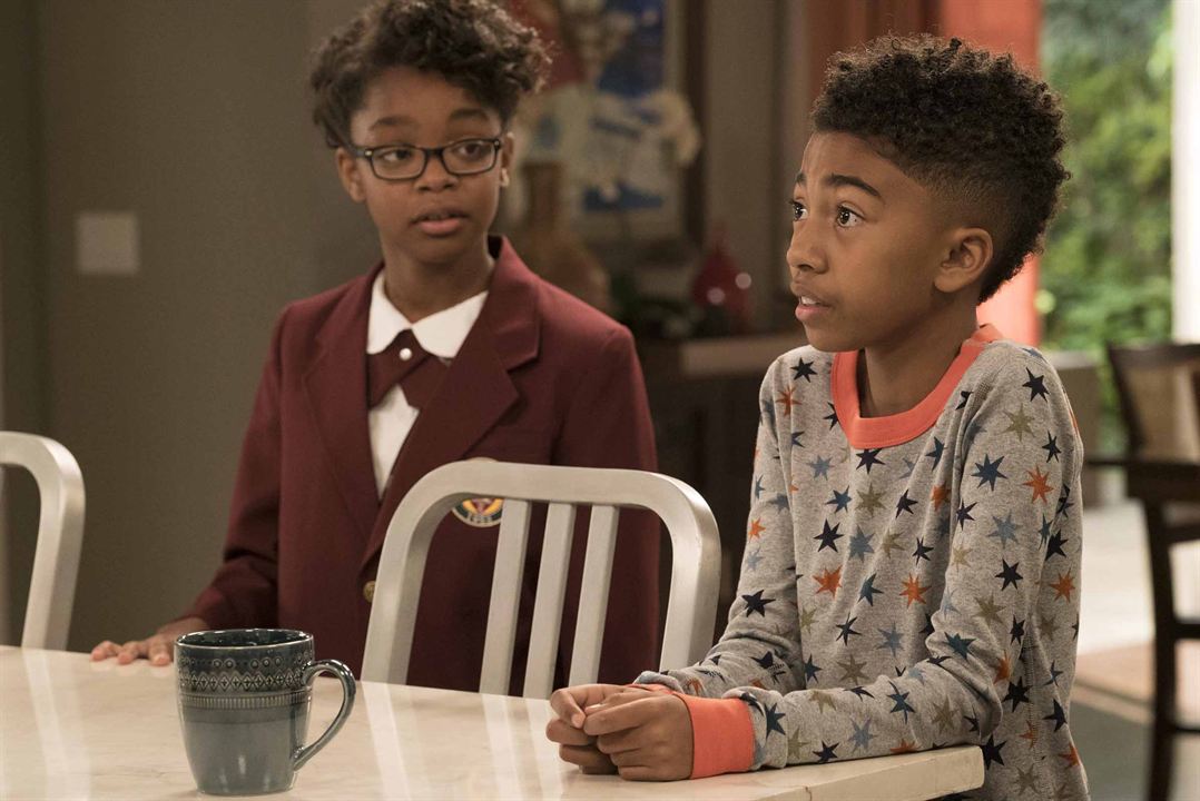 Black-ish : Photo Miles Brown, Marsai Martin