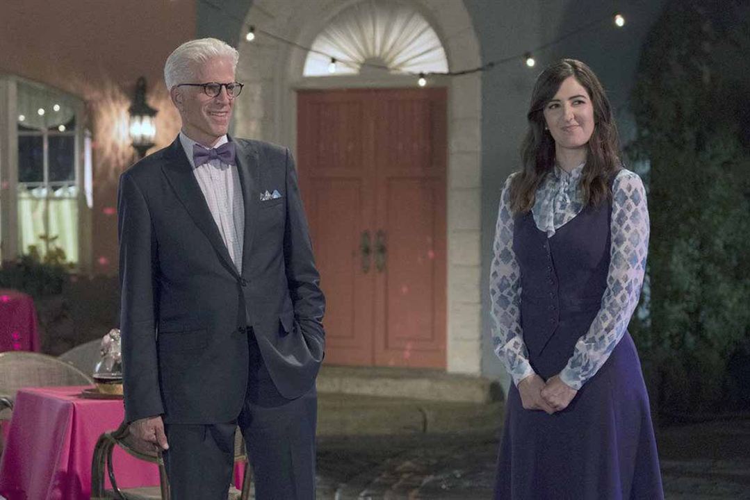 The Good Place : Photo Ted Danson, D'Arcy Carden