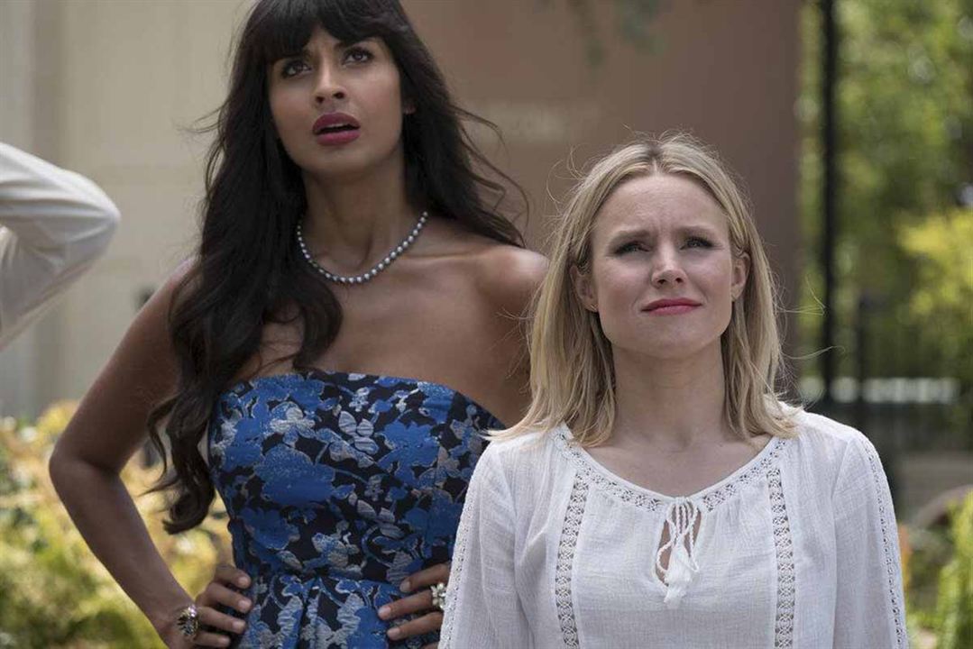 The Good Place : Photo Kristen Bell, Jameela Jamil