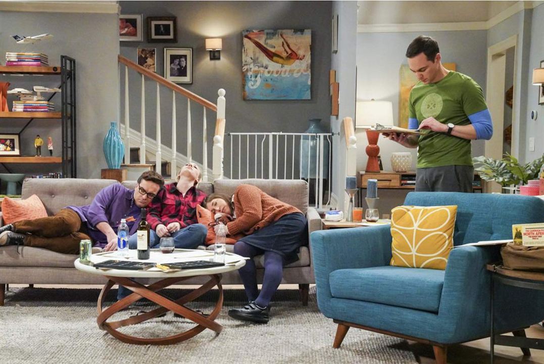 The Big Bang Theory : Photo Jim Parsons, Melissa Rauch, Johnny Galecki, Kaley Cuoco, Mayim Bialik