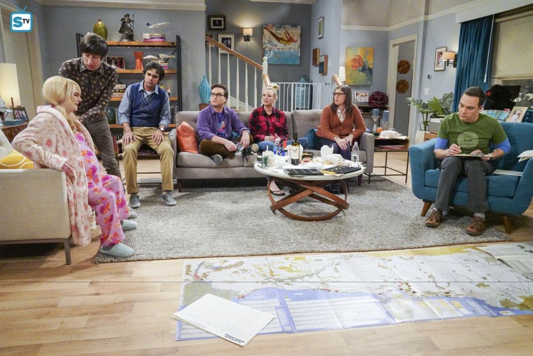 The Big Bang Theory : Photo Kunal Nayyar, Melissa Rauch, Simon Helberg, Johnny Galecki, Kaley Cuoco, Jim Parsons, Mayim Bialik