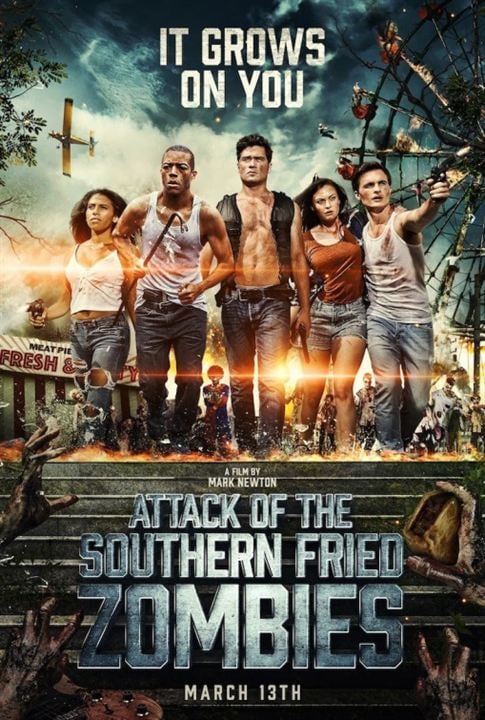 Attack of the Southern Fried Zombies : Affiche