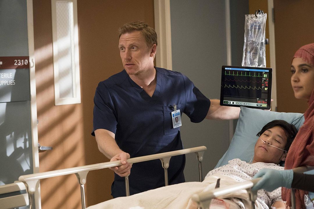 Grey's Anatomy : Photo Sophia Ali, Kevin McKidd, Coby Douang