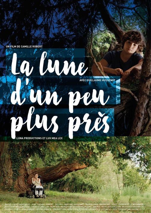 La Lune d'un peu plus près : Affiche