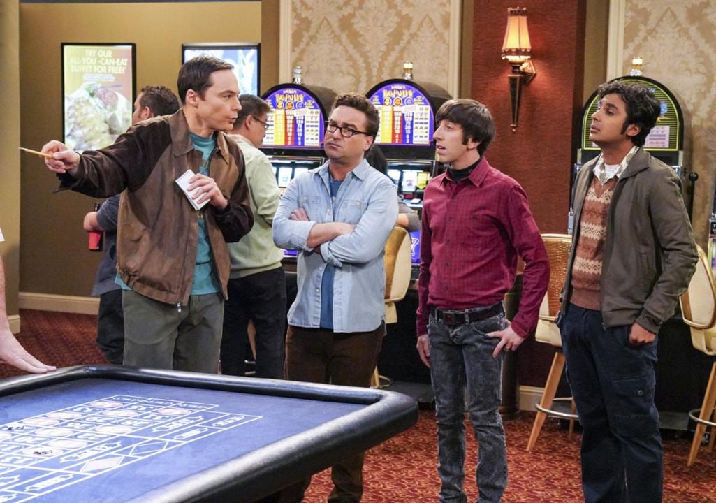 The Big Bang Theory : Affiche Kunal Nayyar, Simon Helberg, Johnny Galecki, Jim Parsons