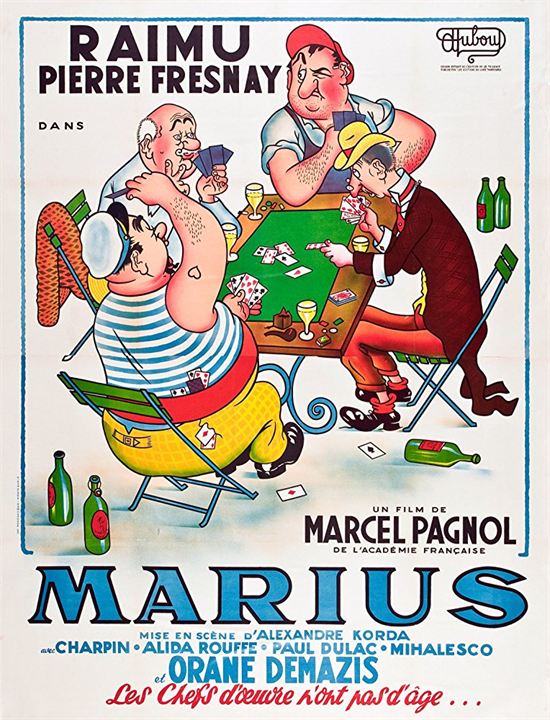 La Trilogie Marseillaise de Marcel Pagnol : Marius : Affiche