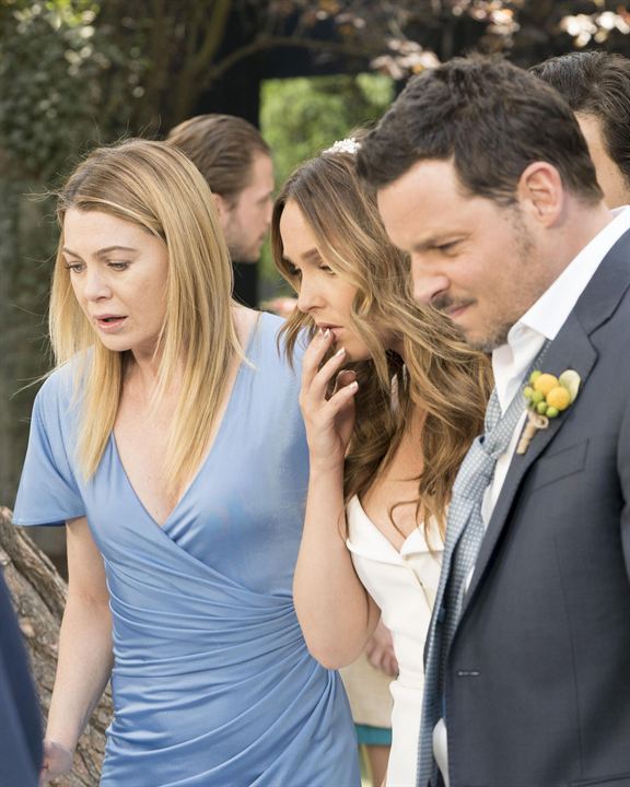 Grey's Anatomy : Photo Justin Chambers (I), Camilla Luddington, Ellen Pompeo