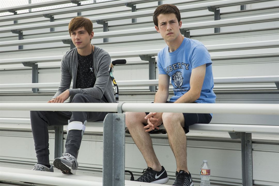 13 Reasons Why : Photo Dylan Minnette, Miles Heizer