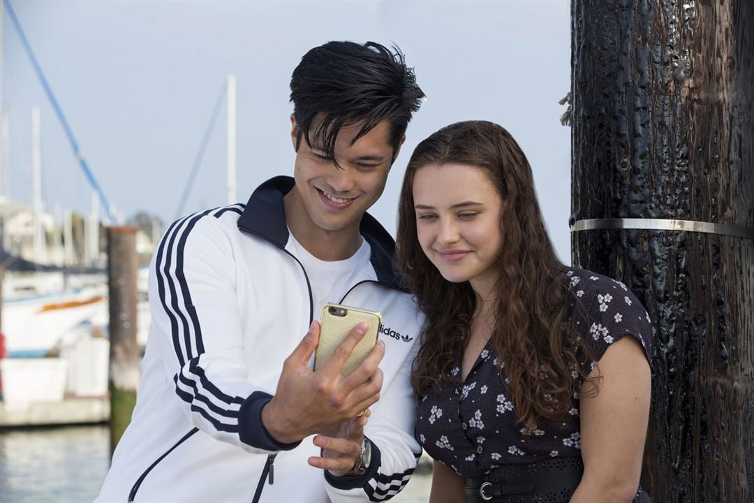 13 Reasons Why : Photo Ross Butler, Katherine Langford