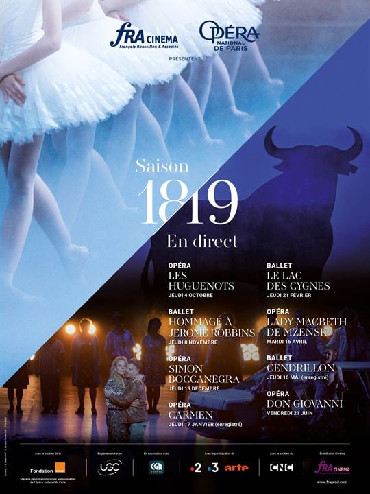 Carmen (Opéra de Paris-FRA Cinéma) : Affiche