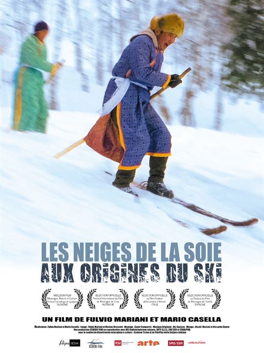 Les Neiges de la soie - Aux origines du ski : Affiche