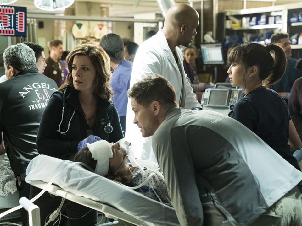 Code Black : Photo Marcia Gay Harden, Rob Lowe