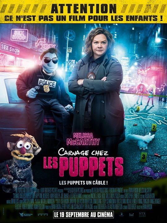 Carnage chez les Puppets : Affiche