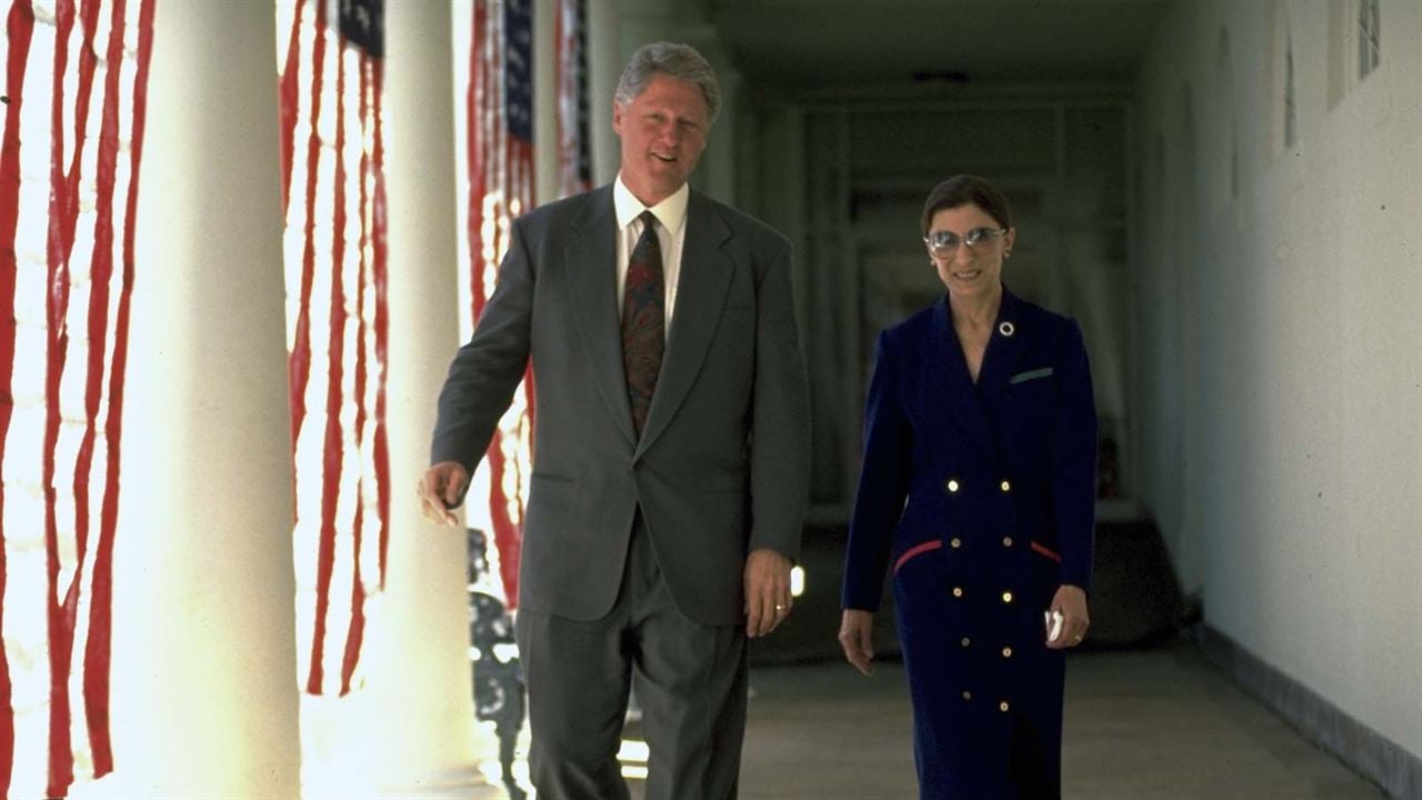 RBG : Photo Bill Clinton, Ruth Bader Ginsburg