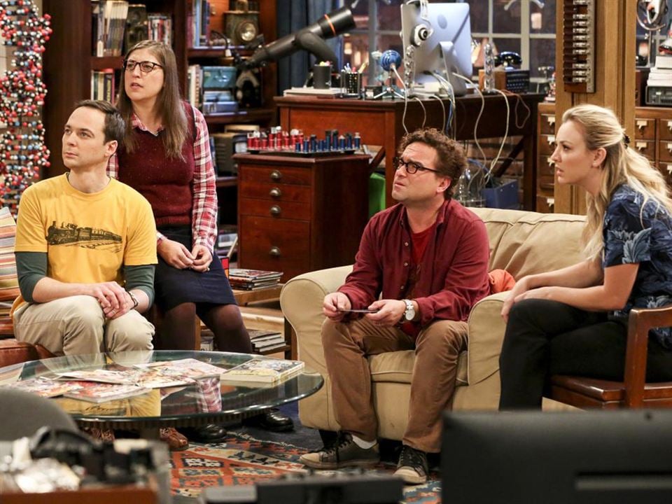 The Big Bang Theory : Photo Kaley Cuoco, Mayim Bialik, Jim Parsons, Johnny Galecki